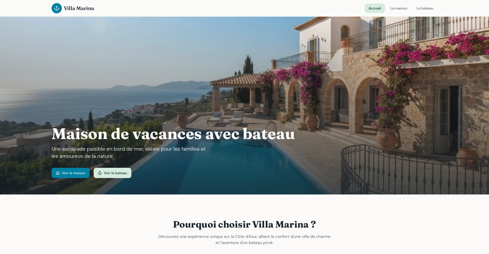 Aperçu de Villa Marina